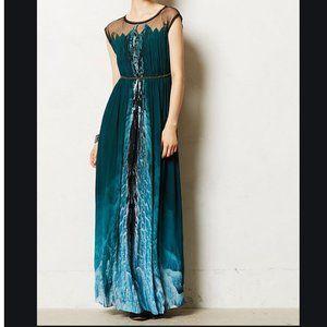 Anthropologie Geisha Designs Icefall Maxi 4